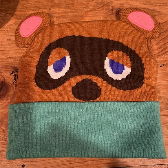 Nintendo Animal Crossing Tom Nook knit hat - Picture 3 of 6
